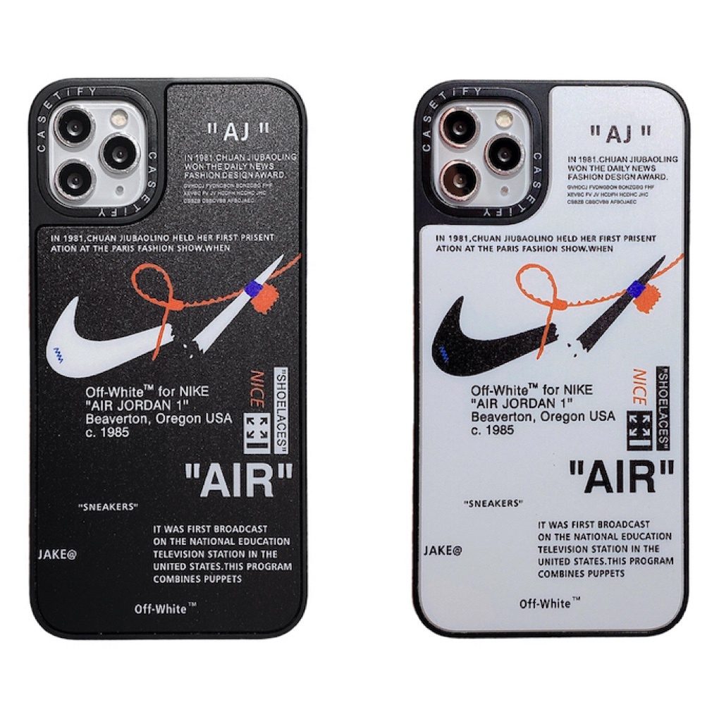 Sucio dispersión Disipación Off White Blanco Roto Nike Broken Swoosh Casetify Funda Para Teléfono Para  iPhone 14 13 12 11 Pro Max Plus , Protectora | Shopee México