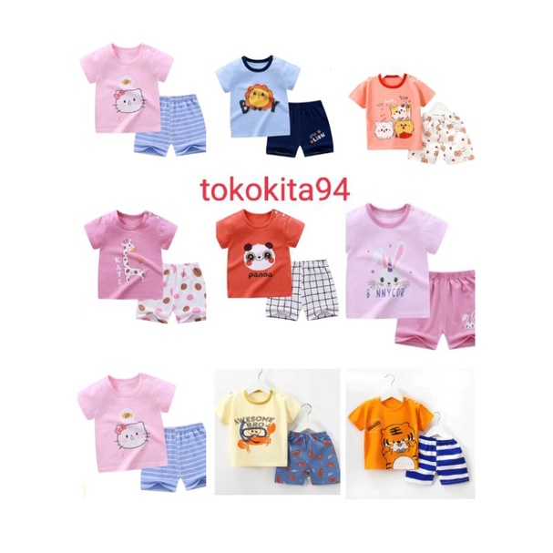 Traje de ropa infantil importado camisa de dibujos animados lindo +  pantalones - ropa de bebé 1Set Up Down motivos de dibujos animados coreanos  - ropa para niños 1Set ropa coreana para