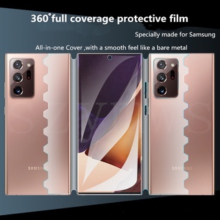 Para Samsung Galaxy S21 S20 S10 20 protector de pantalla cubierta completa Note Hidrogla película