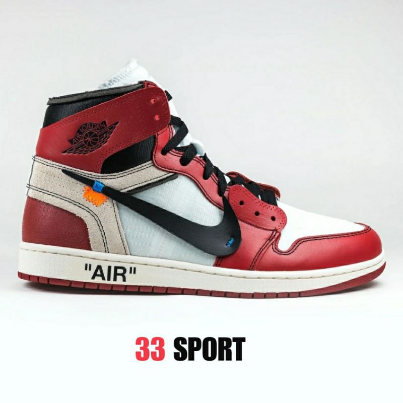 Nike Air Jordan 1 X Off White Chicago Premium Original
