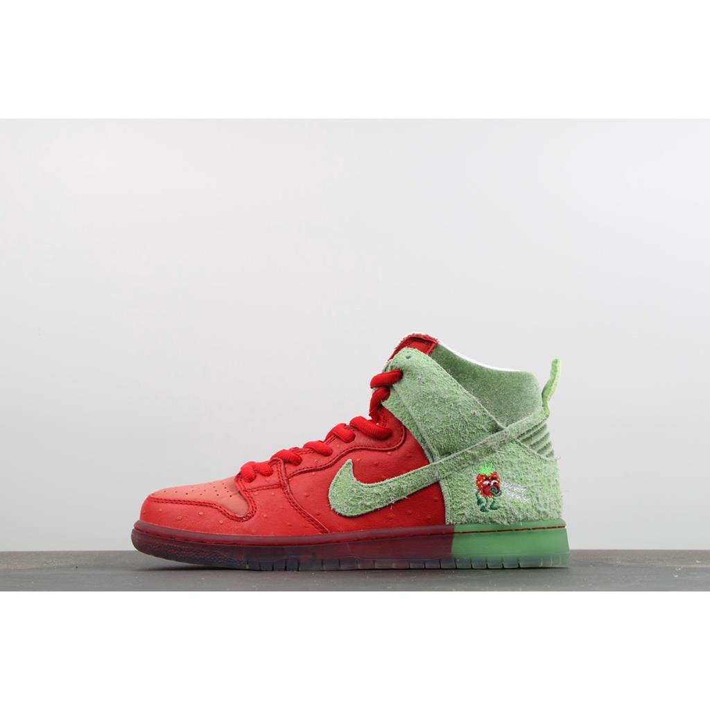 Nike SB Dunk High Strawberry Cough Fresa CW7093-600 x718 | Shopee