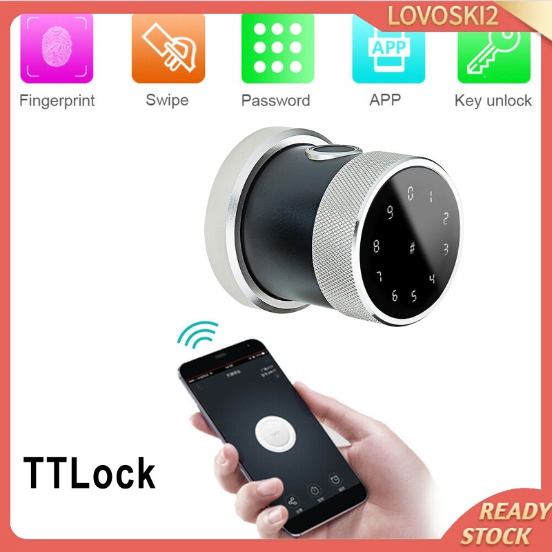 Lovoski2 Cerradura De Puerta Inteligente Segura Bluetooth Ic Tarjeta Facil De Instalar Ideal Para Airbnb Hotel Shopee Mexico