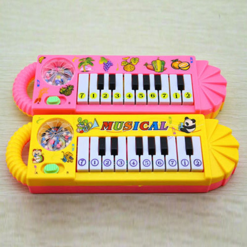 Los Niños Pequeños Portátil Instrumento De 8 Notas Xilófono Juguetes Musicales Sabiduría Desarrollo Amarillo 