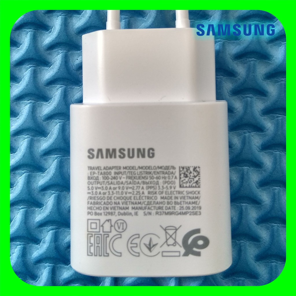 Cargador Samsung Galaxy S S Plus S Ultra Original Tipo C A 25 W Shopee Mexico