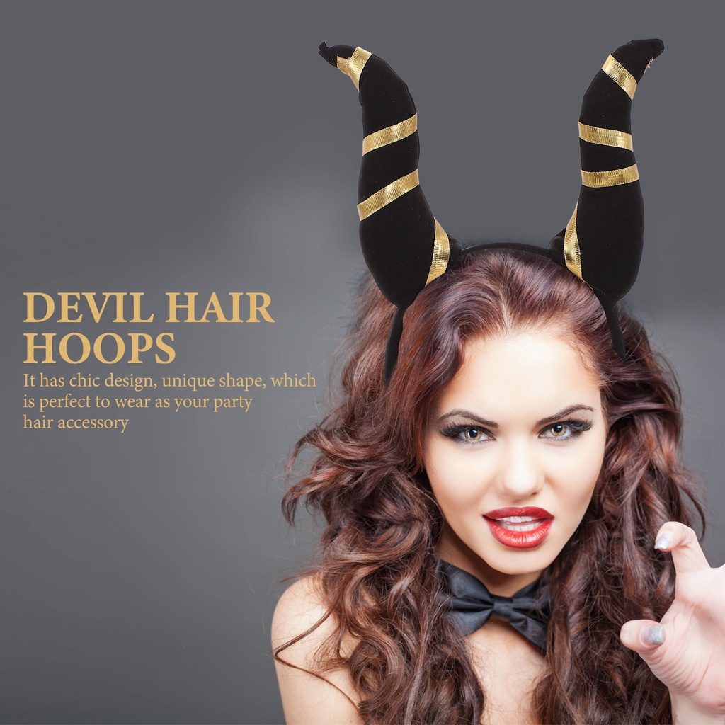 Tutorial How To Make Cosplay Demon Horns 4pcs Halloween Headband