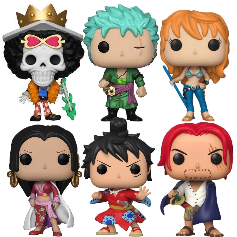 FUNKO POP One Piece Nami Girl Emperor Sauron Franky Figura En Caja Muñeca Modelo Shopee México
