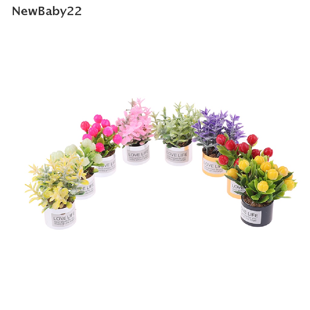 Hotsale) 1Pc 1:12 casa de muñecas Mini hierro maceta maceta lavanda planta  decoración del hogar jardín {bigsale} | Shopee México