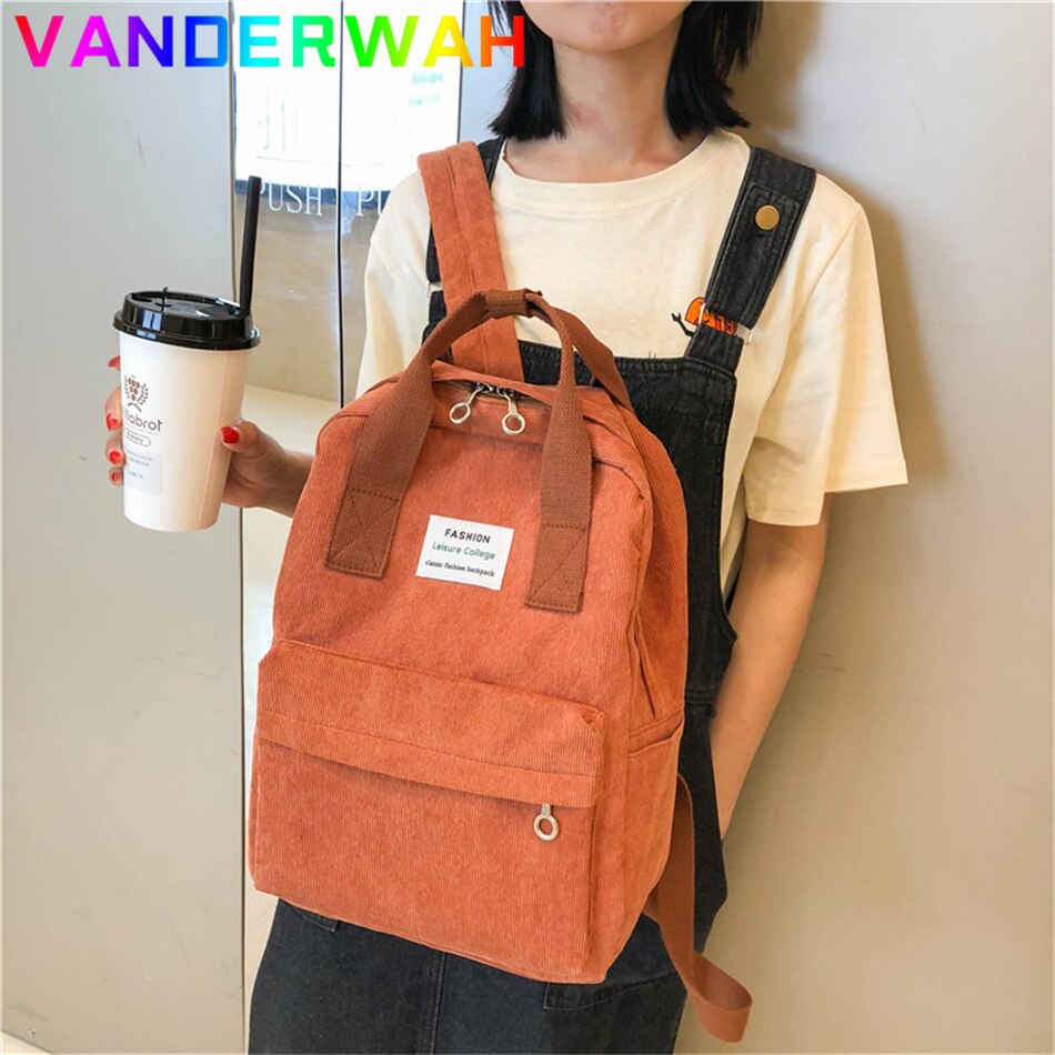 VABDERWAH Pana Bagpack Moda Mujeres Mochila Universidad Mujer Escuela A Dos Viaje Bolsos De Para Niñas Adolescentes | Shopee