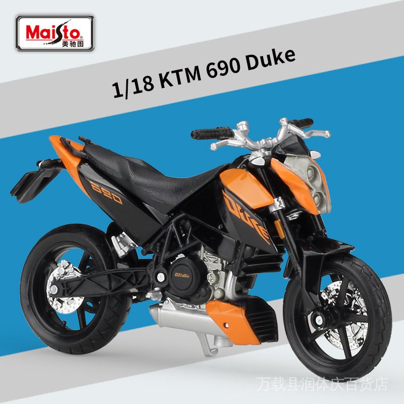 1:18 Maisto KTM 690 SMC 450 SXF EXC RC 390 Moto Motocross Bici De La Suciedad Modelo 