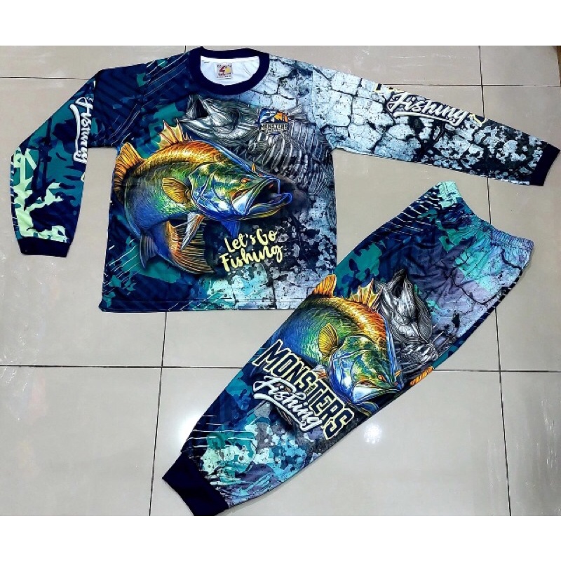 2-12 años de manga larga ropa de pesca para niños/2-12 años Jersey de pesca  para niños | Shopee México