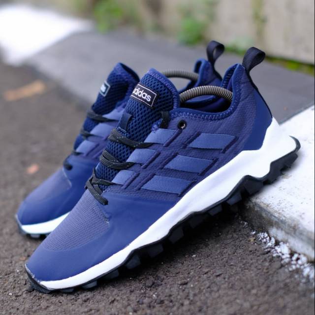 espada Tres Relámpago Adidas KANADIA TRAIL-Navy blanco zapatillas originales | Shopee México