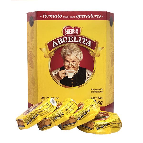Chocolate Abuelita 24 Tablillas Envueltas 2.16 Kg Shopee México