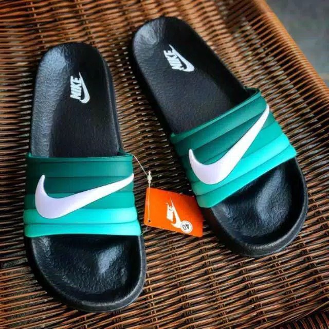 Dl - sandalias de goma nike slop para hombre | Shopee México