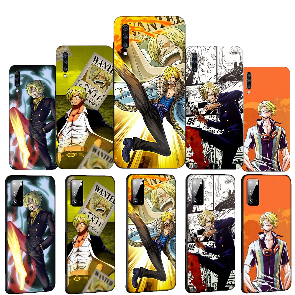 Huawei Y6p Y7a Y9a Y6 Y7 Prime 19 18 17 Silicona Negro Telefono Suave Caso G180 Sanji One Piece Anime Cover Shopee Mexico