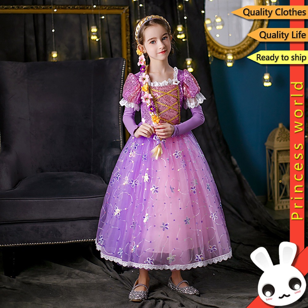 Disfraces Lito Angels Princesa Blancanieves Cenicienta Sirenita Rapunzel  vestir para Niñas Disfraz de Halloween Ropa Casual 