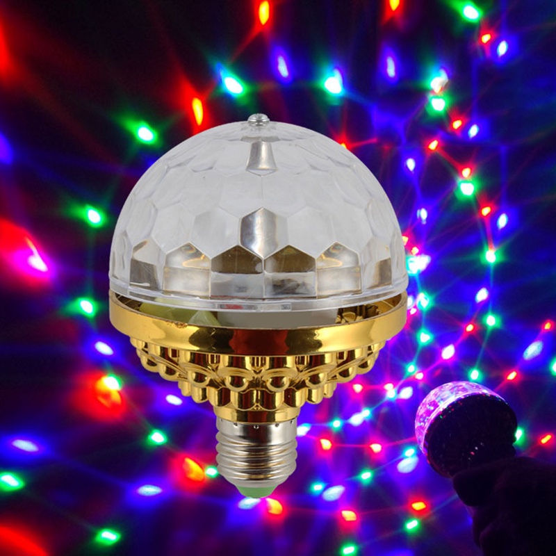 Amosfun Mini Bola de Cristal Bola de Cambio de Color Led Bola de Luz Colorida Decorativa Luz de La Noche Ornamento para La Decoración de La Boda de Cumpleaños en Casa 