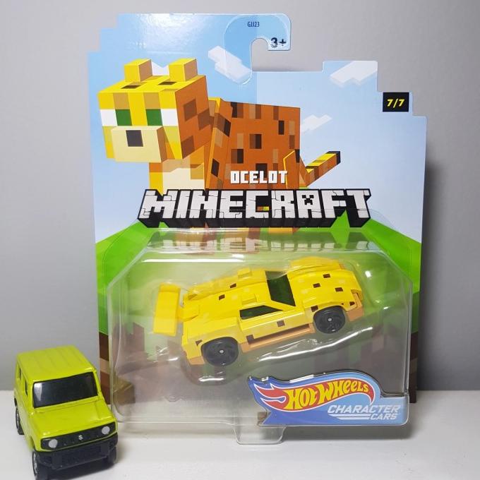 Hot Wheels 2020 Minecraft Gaming 1/64 Character Cars -Ocelot Vehicle (7 ...