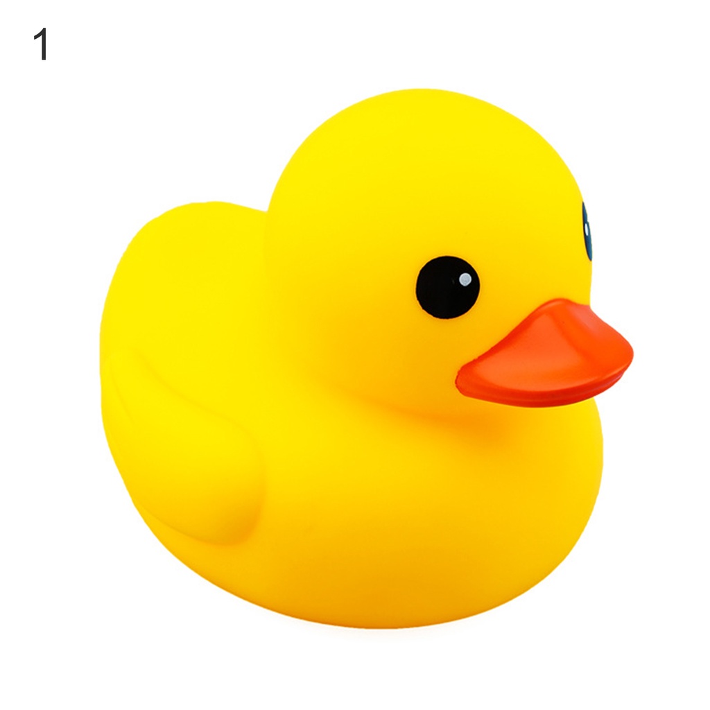 Iankanma Bathtub Toy Fadeless Sensory Training Safe Yellow Duck Shower Toy For Swimming Shopee Mexico