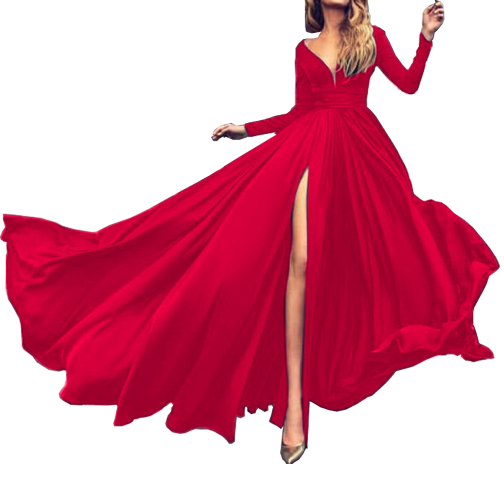 vestidos sexy largo