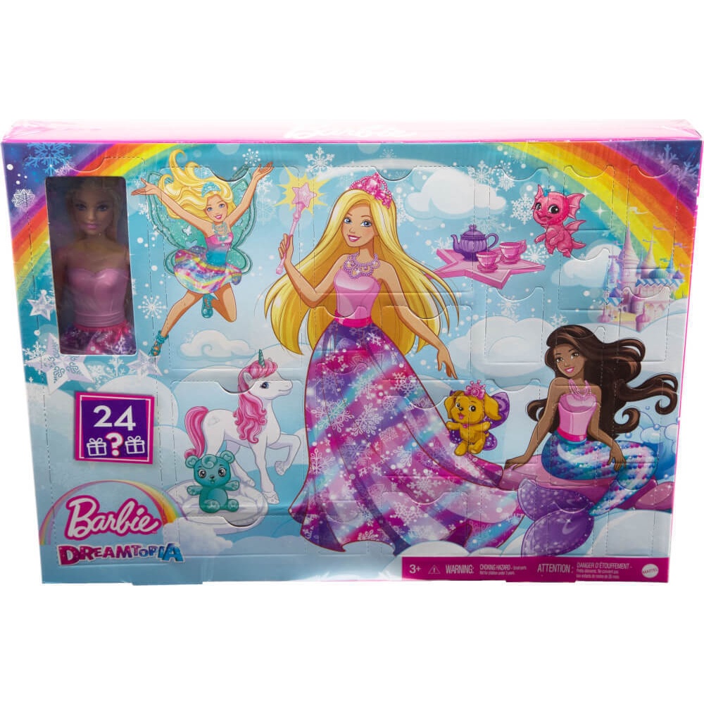 Barbie Dreamtopia Fairytale Advent Calendar Calendario Shopee México