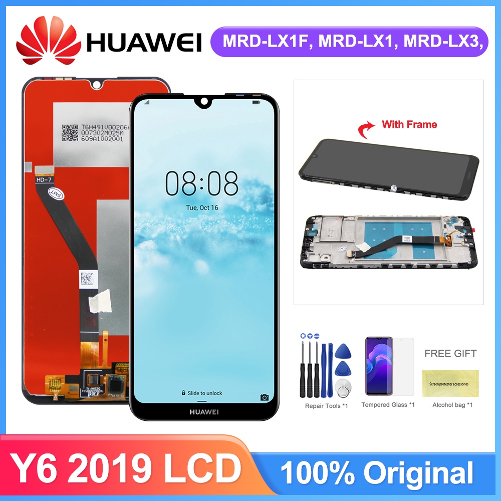 Pantalla Completa Para Huawei Y6 2019 MRD-LX1F MRD-LX1 MRD-LX3 MRD-LX1  Display Touch | Shopee México