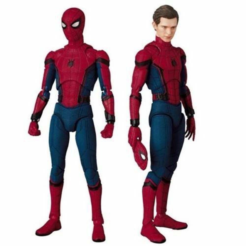 Spiderman Homecoming Figura De Acción Mafex Medicom Toy Collectiom