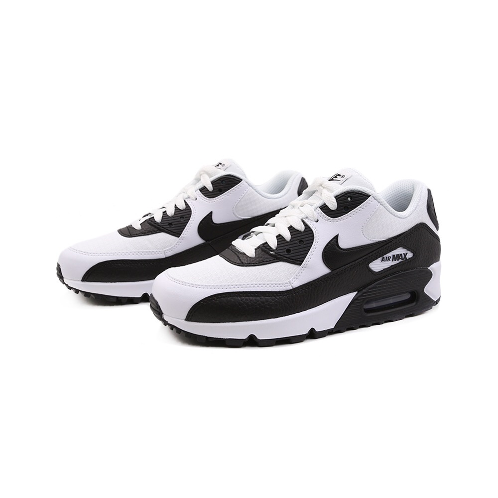 Nike Air Max 90 Zapatillas De Ligeras Combinadas Para Hombres Y Mujeres Blanco Negro 36-45 | Shopee México