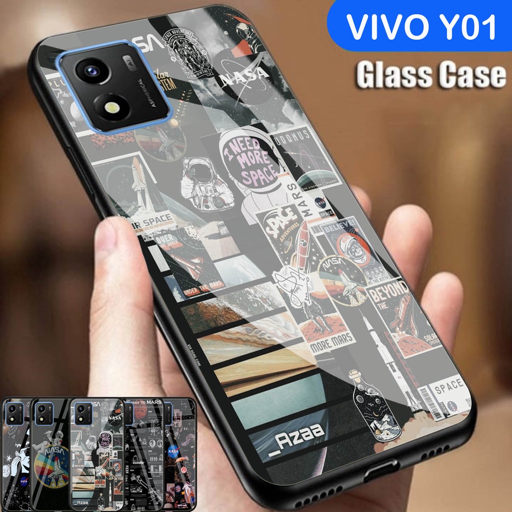 Funda Softcase Glass Vivo Y01- funda Vivo Y01 - funda Hp Vivo Y01 - funda Softcase Vivo Y01 