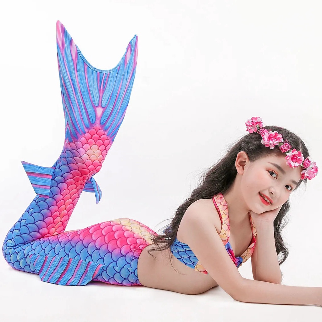 Disfraz Sirena Nina Disfraz De Sirena Para Niñas Traje De Baño