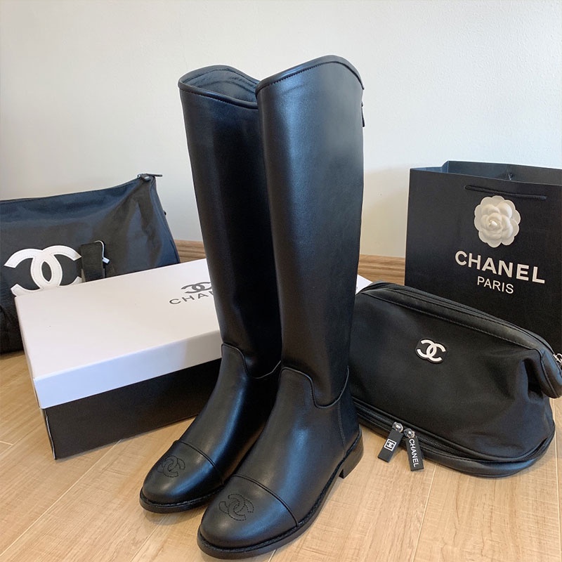 Botas Chanel Para Mujer Con Doble Diseño/Moderno De Alta Calidad | Shopee  México