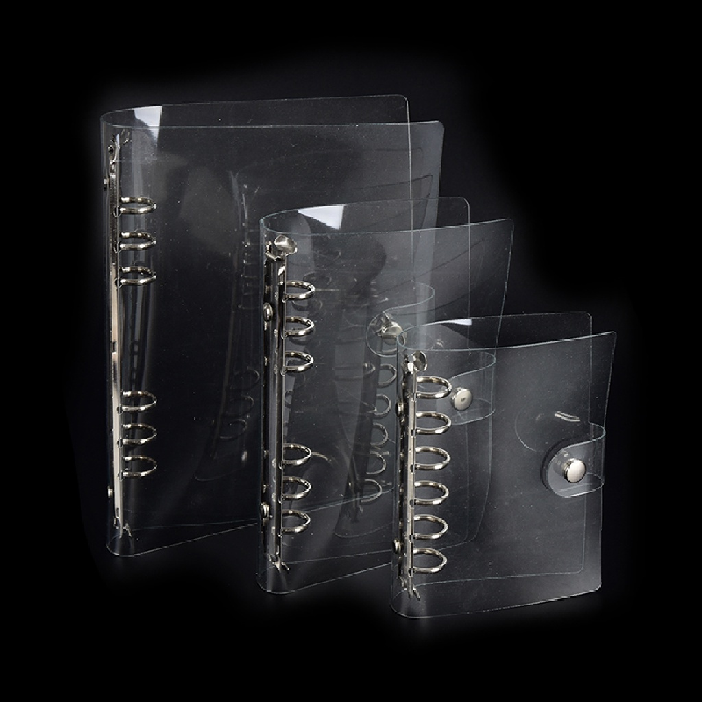 thewoodOne A5A6A7 Transparent Loose Leaf Ring Binder Notebook Weekly