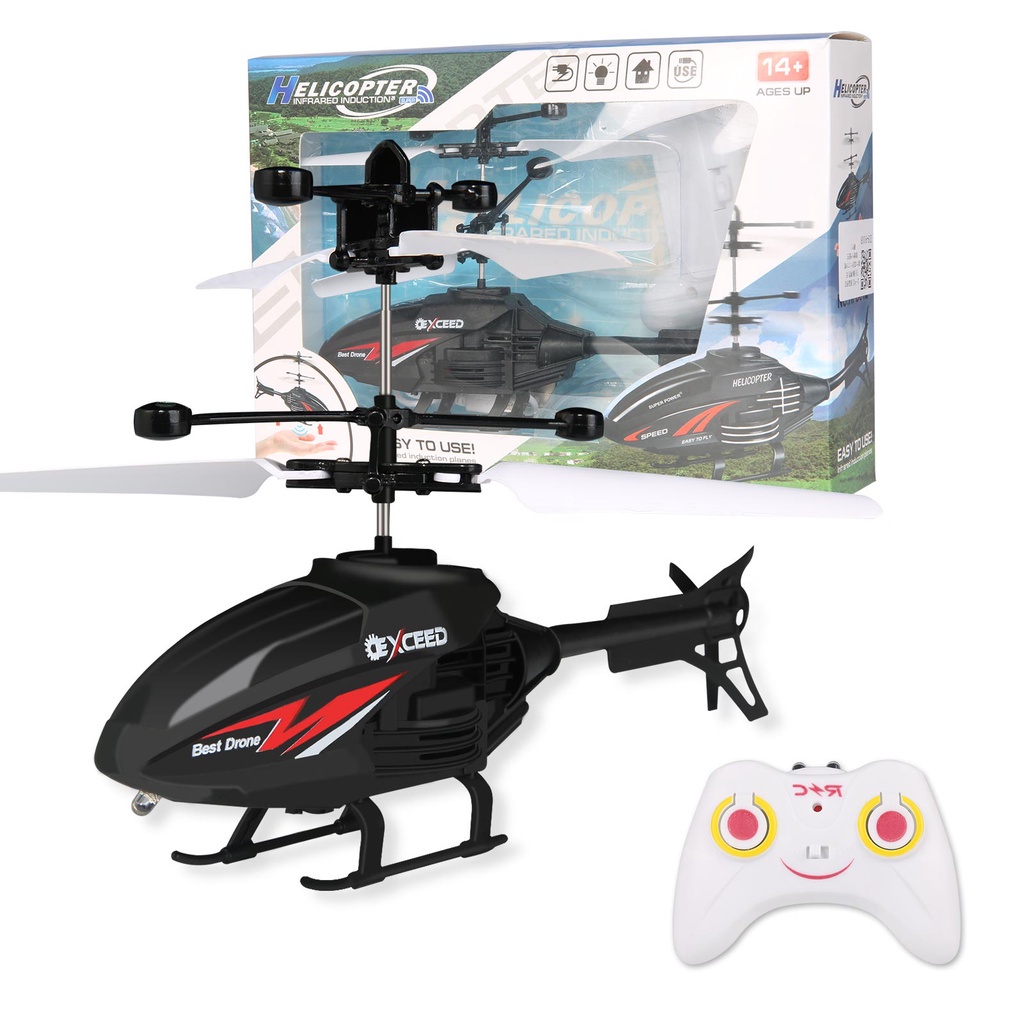 green para adultos juguete de drone volador juguete RC Helicóptero RC juguete de helicóptero infrarrojo 