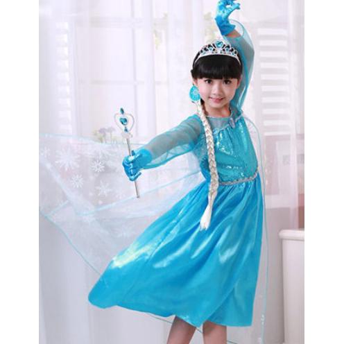 Frozen Elsa vestido - falda - vestidos de fiesta - Frozen 2 Premium vestido  de disfraz infantil | Shopee México