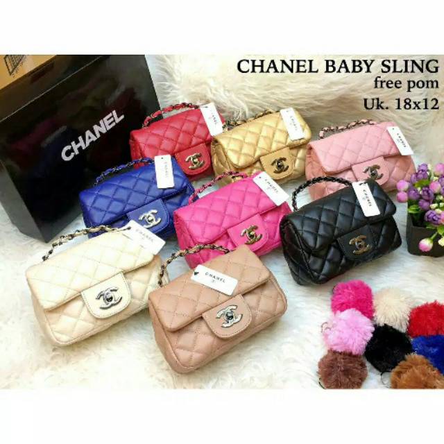 Chanel Mini bolso bandolera para bebé bolso de mujer