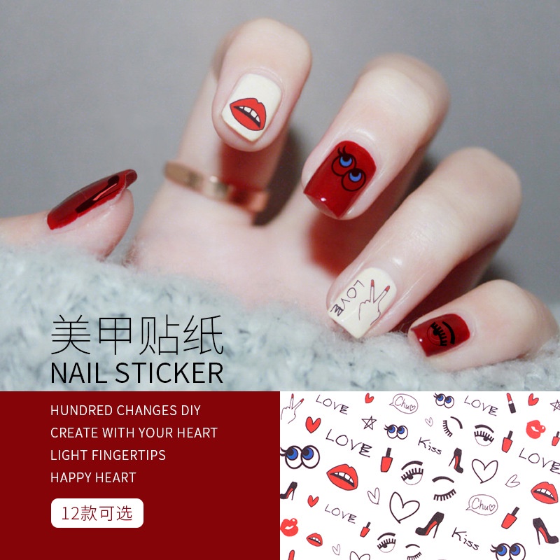 Pegatina De Dibujos Animados Para Uñas Novato Manicura Floral Cara  Sonriente Dorado DIY Calcomanía Conveniente | Shopee México