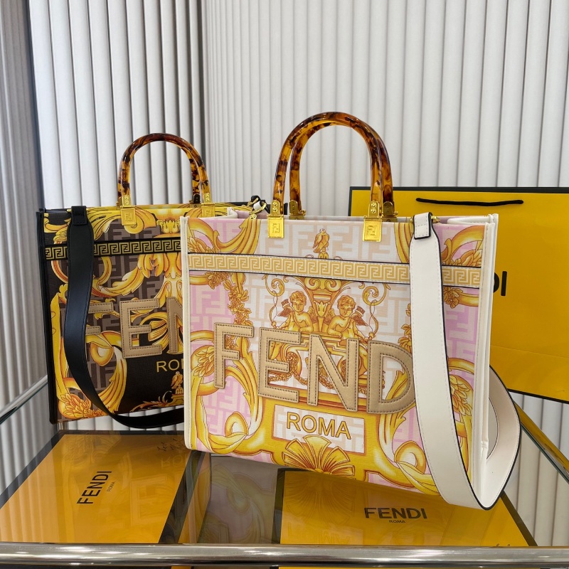 Fendi & Versace Tote Bag Bolso De Mujer Clásico Hombro Crossbody | Shopee