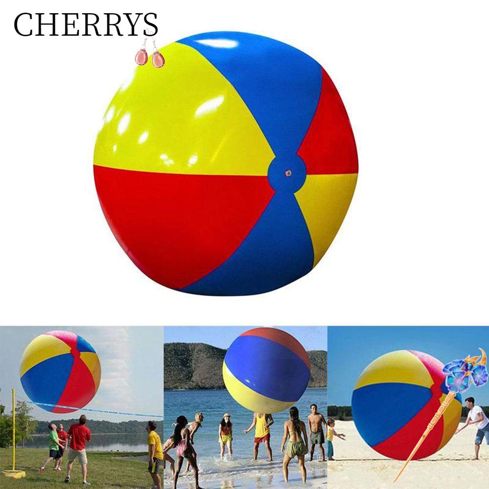 Rikey Bubble Ball Bola Inflable de Gran tamaño Juguete TPR Playa Transparente Tirado con Globo de Agua Globos de Fiesta Infantil 