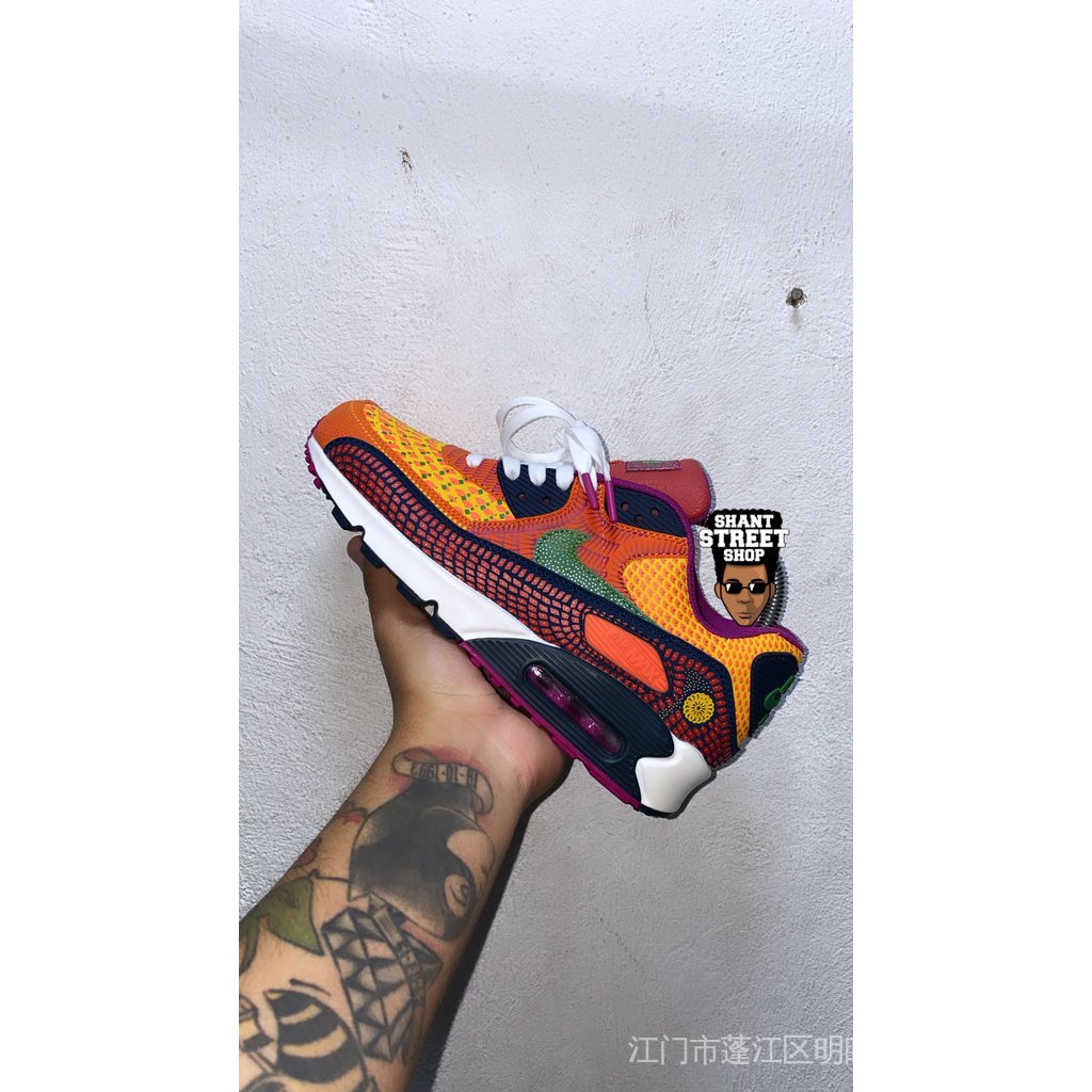 Tenis Nike Air Max 90 Day Dead Colores Zapatillas M0pv Shopee Mexico