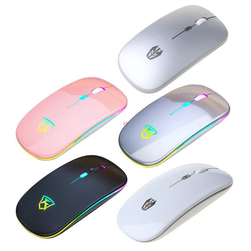 Yy 2 4ghz Wireless Mouse Three Gears Dpi Adjustable Silent Computer Mouse Colorful Breathing Light Usb Charging Mute Business Office Mouse Shopee Mexico
