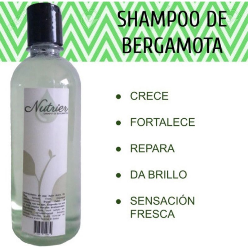 Shampoo de Bergamota nutritivo Shopee México