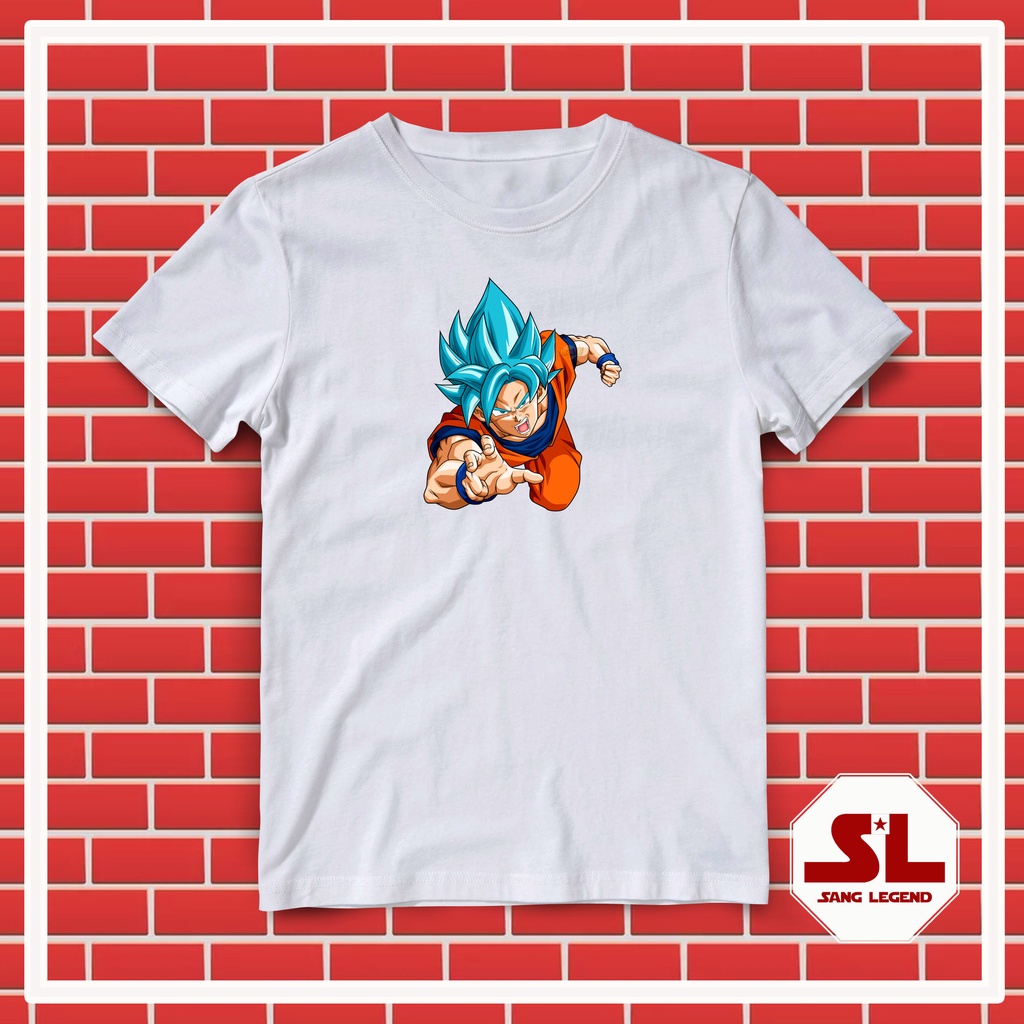 Camiseta DISTRO hombres peinado años 30 dibujos animados ANIME DRAGON BALL SON  GOKU 001 | Shopee México