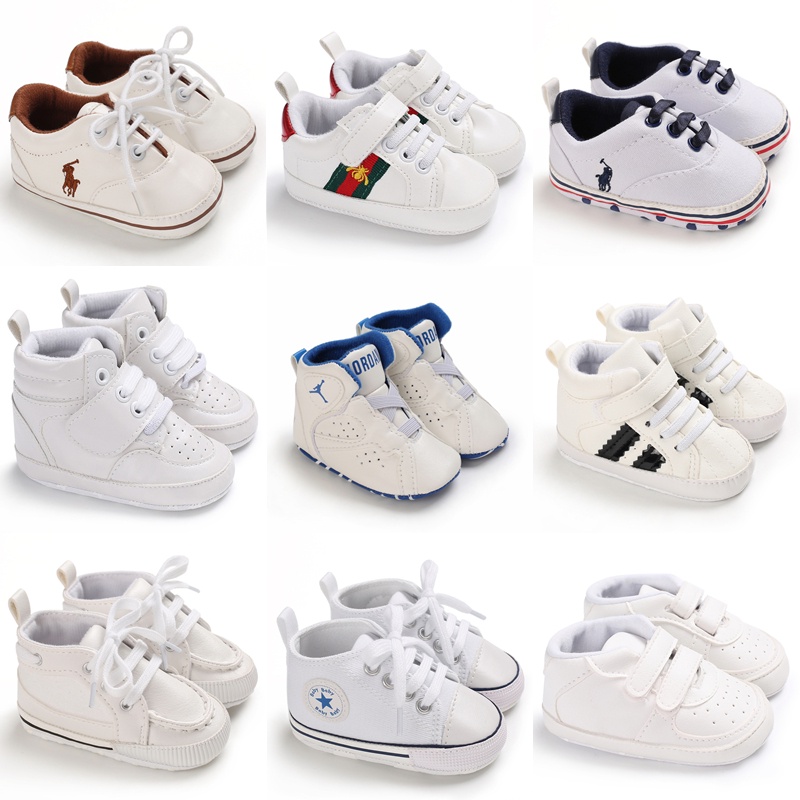 Bautizo Zapatos Bebé Niño De 1 De Edad Bautismo Blanco De Moda Para Niñas Shopee México