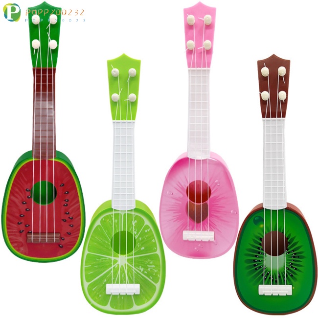 Rungao Simpática Fruta Musical Guitarra Ukelele instrumento juquete Niños regalo educativo 