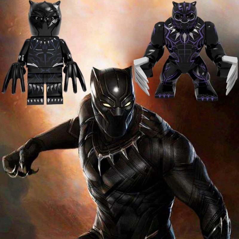 Compatible Con Lego Minifigures Marvel Pantera Negra Bloques De Construccion Bebe Juguetes Educativos Para Ninos Regalo De Cumpleanos Shopee Mexico