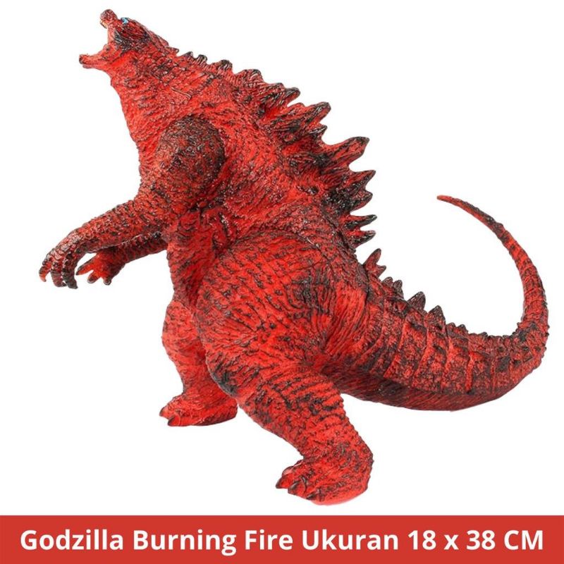 Godzilla Roja Sobre Fondo Blanco Foto De Archivo Editorial, 48% OFF