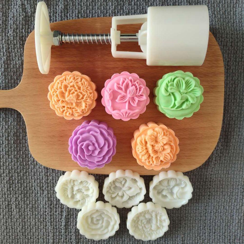 horneado para galletas 50 g con forma de flor 3D postres UYUYong Molde para tartas de luna 