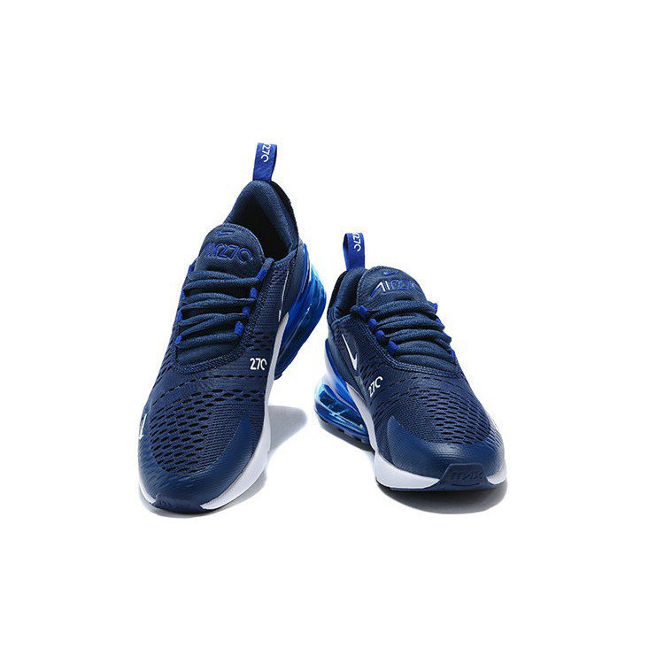 BE1L Caliente Nike Max Hombres Y Mujeres Zapatillas De Deporte Blanco Azul Marino | Shopee México