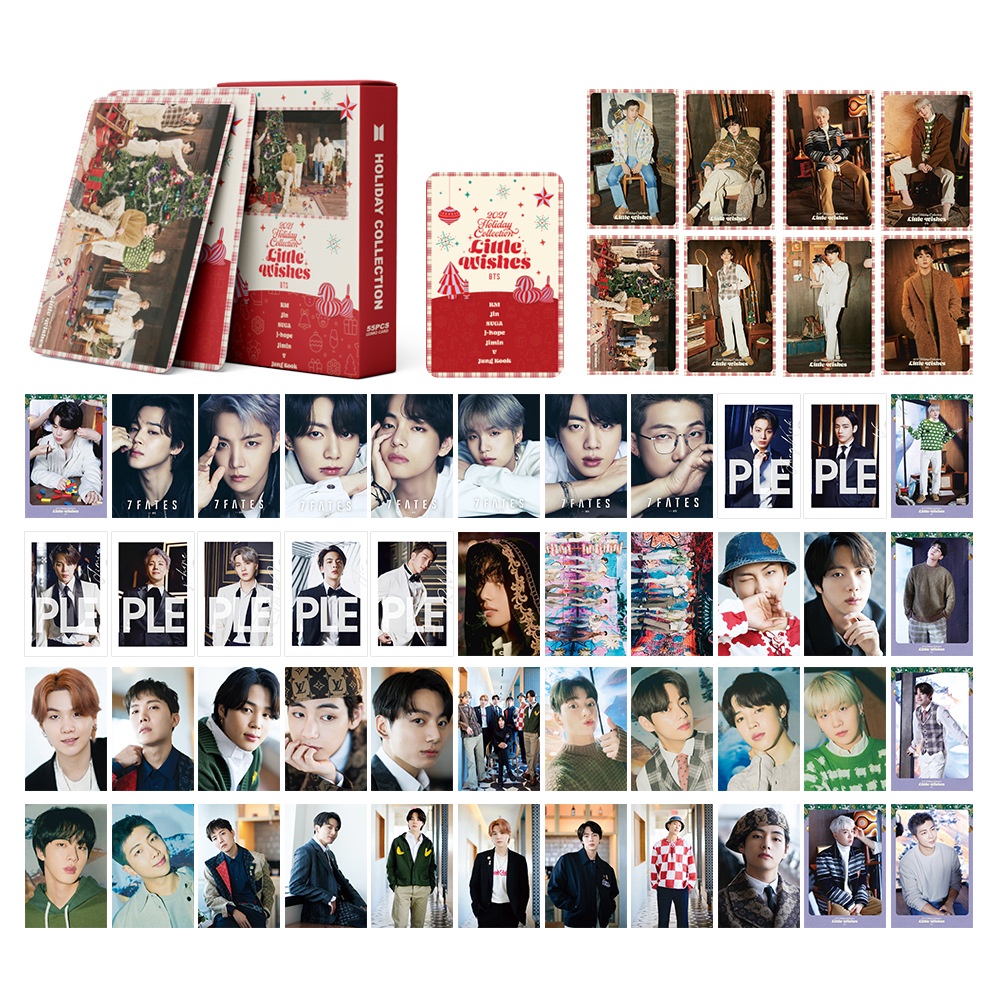 Garantizado 100% Auténtico el mejor precio Envío asequible Mini Office Depot  54 Unids Kpop BTS Bangtan Boys Nuevo álbum Cartel casero LOMO Tarjeta HD  Fotos HD Regalo para Fans 