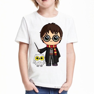 Ninos Bebe Camiseta Kawaii Harry Potter Impresion De Dibujos Animados Camisetas Graficas Ninos Moda De Verano Harajuku Top Nino Ropa Casual Shopee Mexico