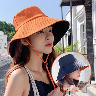Sombreros de Mujer Sombreros de Cubo Verano Plegable Sombrero para el Sol Sombreros Casuales de Viaje 